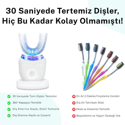 360° U Sonic Yetişkin Diş Temizlik Cihazı
